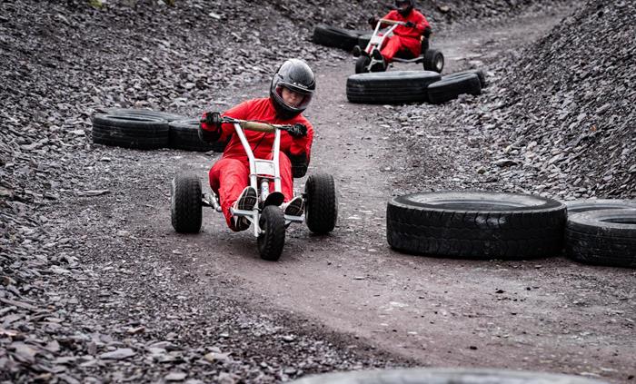 Quarry Karts at Penrhyn Quarry